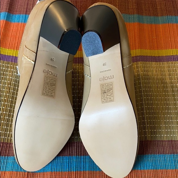 Sold. Maje Olivette Leather Bootie 8 - Picture 5 of 7